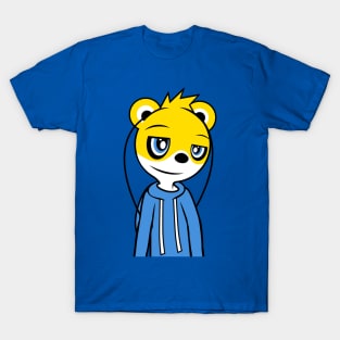 Relaxed Earphones Bear T-Shirt